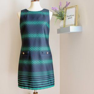 Tommy Hilfiger Polka Dot/Striped Dress Size 8